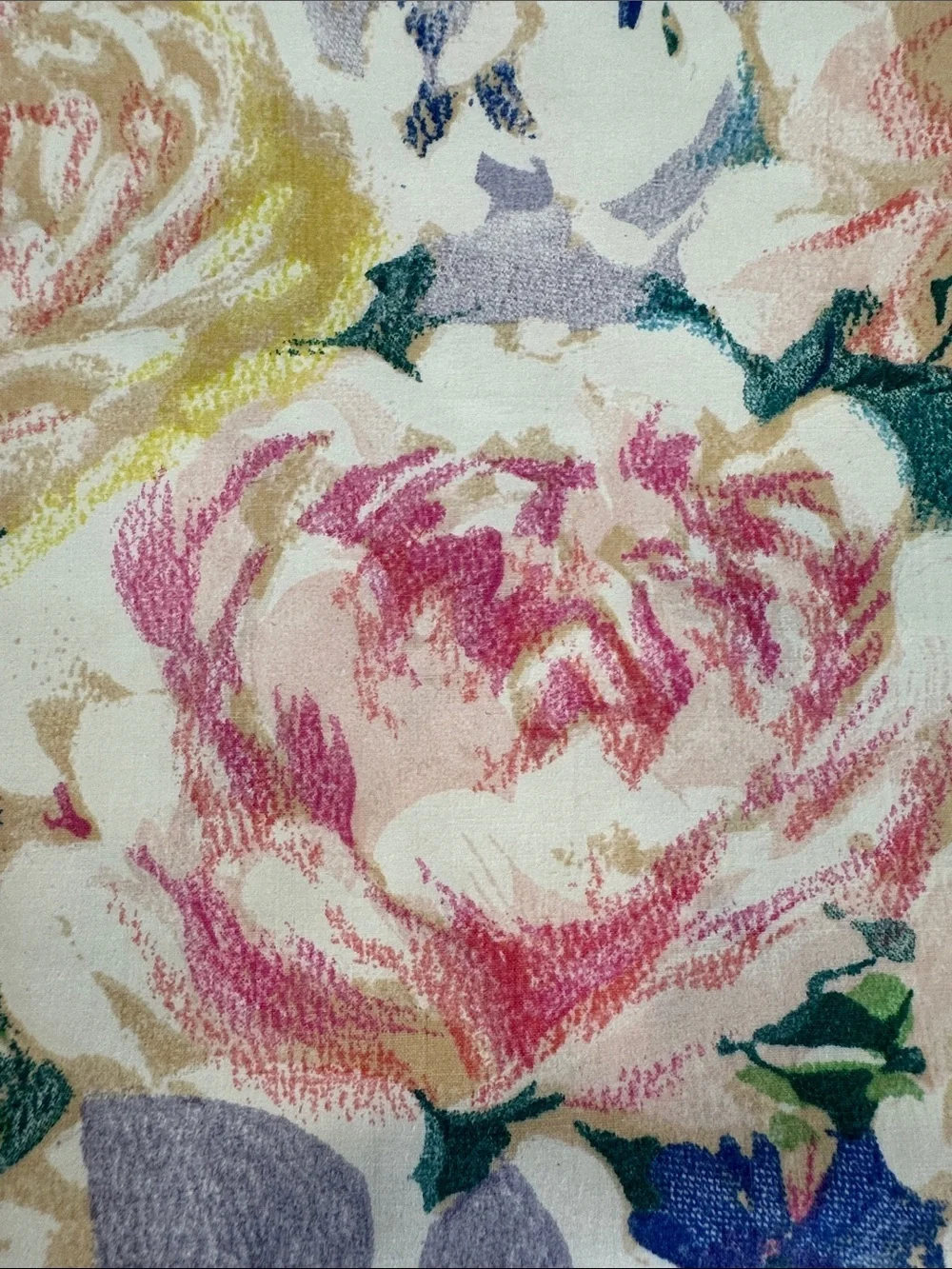 Wamsutta Vintage set of 2 Standard Pillowcase Floral Supercale Cottagecore